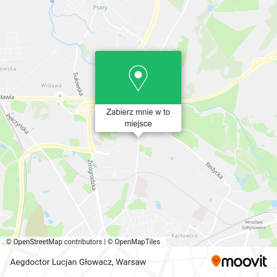 Mapa Aegdoctor Lucjan Głowacz