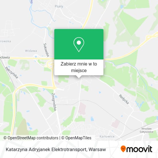 Mapa Katarzyna Adryjanek Elektrotransport