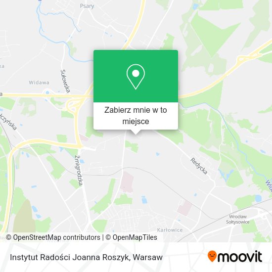 Mapa Instytut Radości Joanna Roszyk