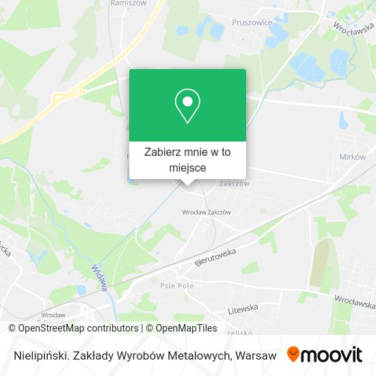 Mapa Nielipiński. Zakłady Wyrobów Metalowych