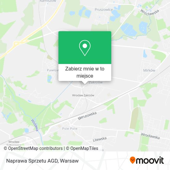 Mapa Naprawa Sprzetu AGD