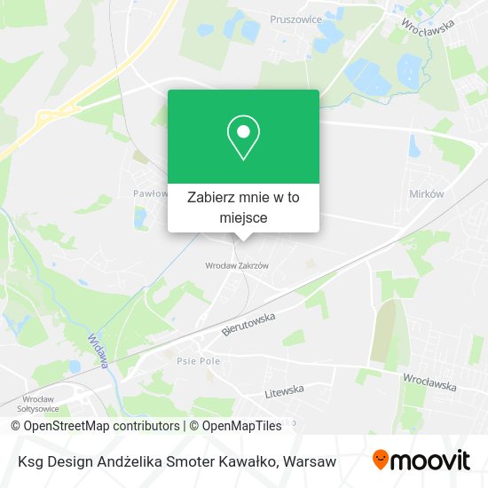 Mapa Ksg Design Andżelika Smoter Kawałko