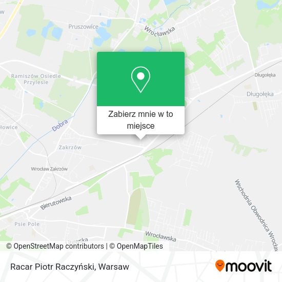 Mapa Racar Piotr Raczyński