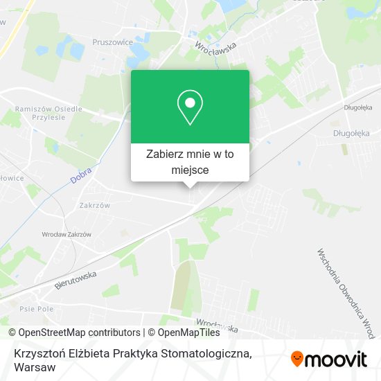 Mapa Krzysztoń Elżbieta Praktyka Stomatologiczna