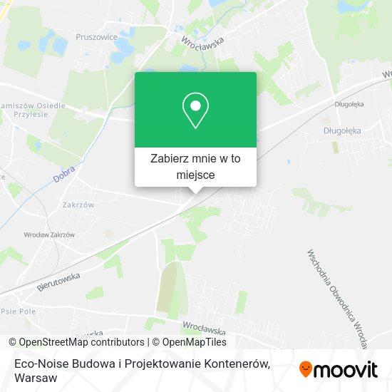 Mapa Eco-Noise Budowa i Projektowanie Kontenerów