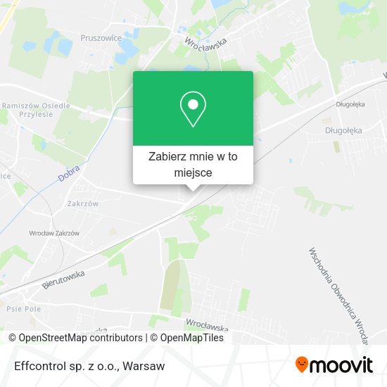 Mapa Effcontrol sp. z o.o.