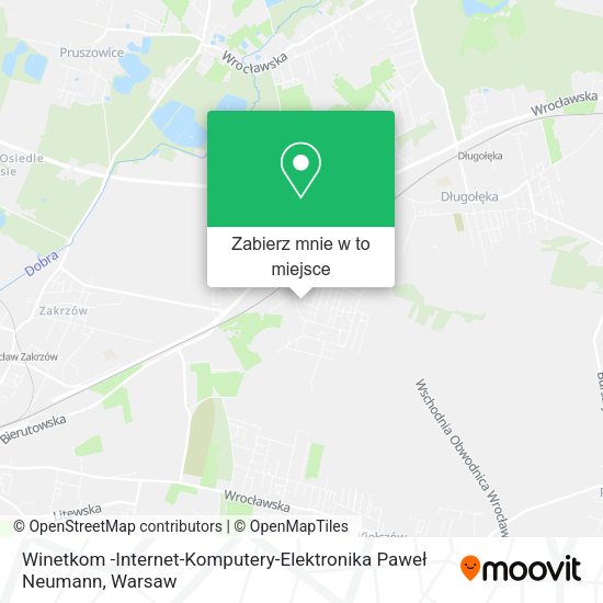 Mapa Winetkom -Internet-Komputery-Elektronika Paweł Neumann