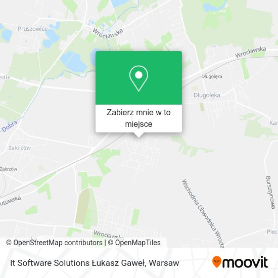 Mapa It Software Solutions Łukasz Gaweł