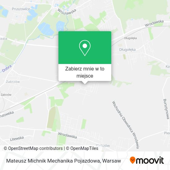 Mapa Mateusz Michnik Mechanika Pojazdowa