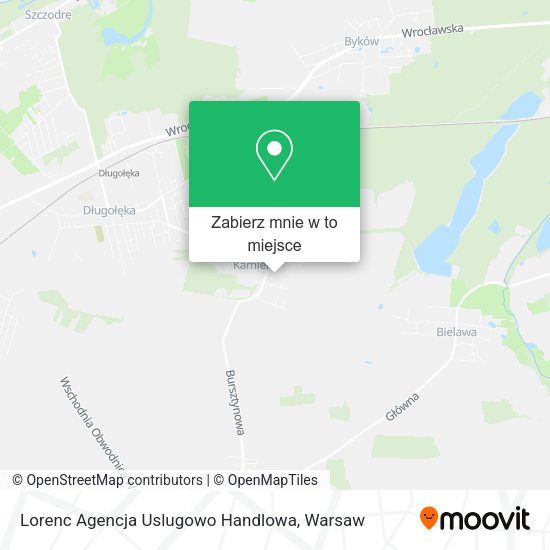 Mapa Lorenc Agencja Uslugowo Handlowa