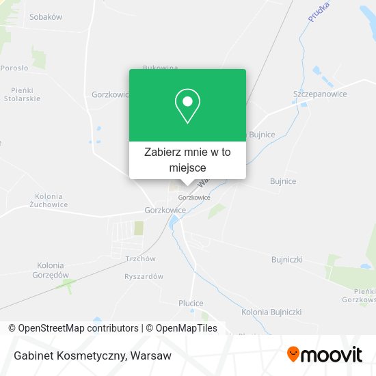 Mapa Gabinet Kosmetyczny