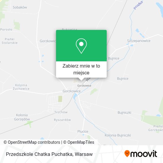 Mapa Przedszkole Chatka Puchatka