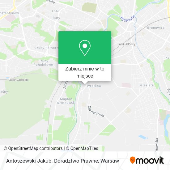 Mapa Antoszewski Jakub. Doradztwo Prawne