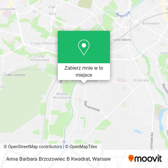 Mapa Anna Barbara Brzozowiec B Kwadrat