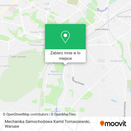 Mapa Mechanika Samochodowa Kamil Tomaszewski