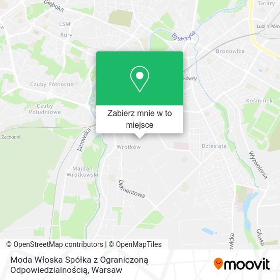 Mapa Moda Włoska Spółka z Ograniczoną Odpowiedzialnością