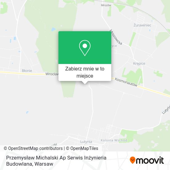 Mapa Przemysław Michalski Ap Serwis Inżynieria Budowlana