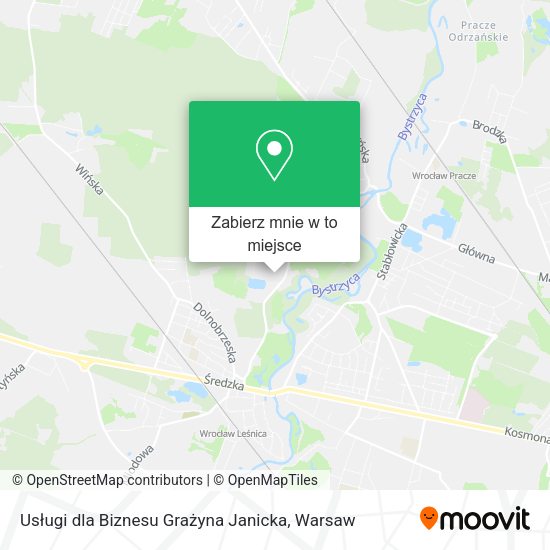 Mapa Usługi dla Biznesu Grażyna Janicka