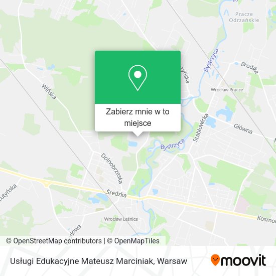 Mapa Usługi Edukacyjne Mateusz Marciniak