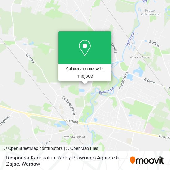 Mapa Responsa Kancealria Radcy Prawnego Agnieszki Zajac