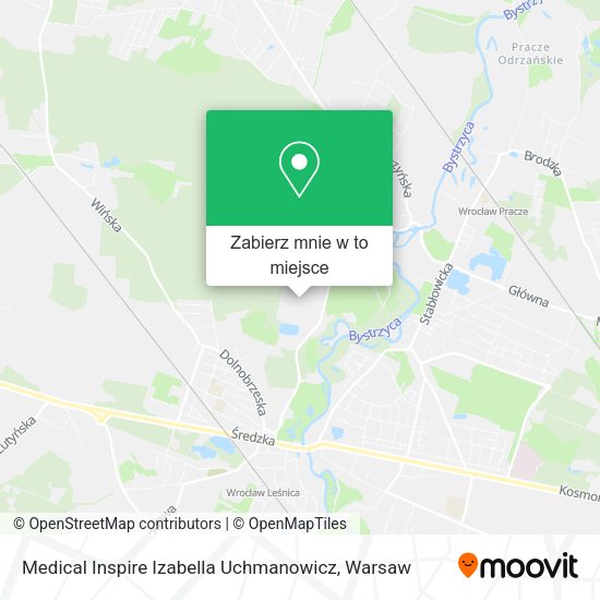 Mapa Medical Inspire Izabella Uchmanowicz