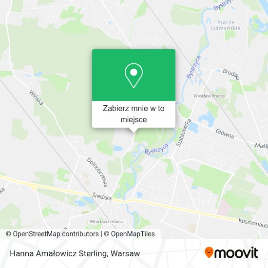 Mapa Hanna Amałowicz Sterling