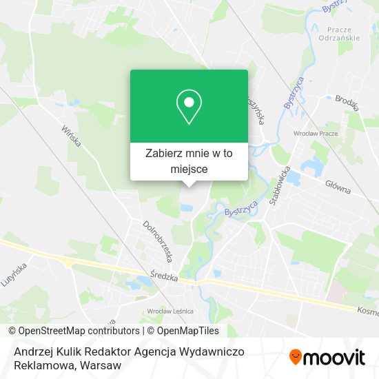 Mapa Andrzej Kulik Redaktor Agencja Wydawniczo Reklamowa