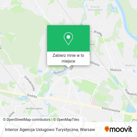 Mapa Interior Agencja Uslugowo Turystyczna