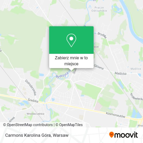 Mapa Carmons Karolina Góra