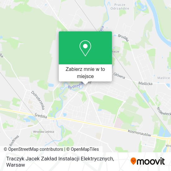 Mapa Traczyk Jacek Zakład Instalacji Elektrycznych