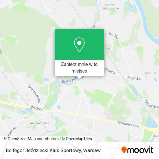 Mapa Belfegor Jeździecki Klub Sportowy