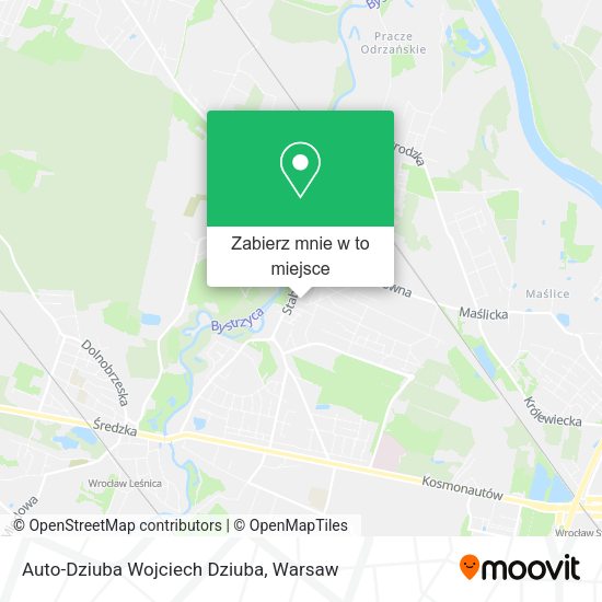 Mapa Auto-Dziuba Wojciech Dziuba