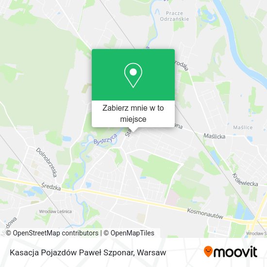 Mapa Kasacja Pojazdów Paweł Szponar