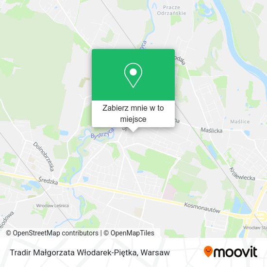 Mapa Tradir Małgorzata Włodarek-Piętka