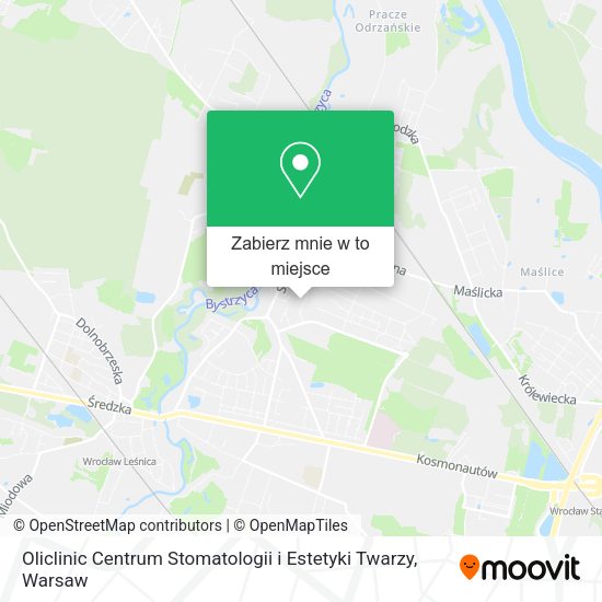 Mapa Oliclinic Centrum Stomatologii i Estetyki Twarzy