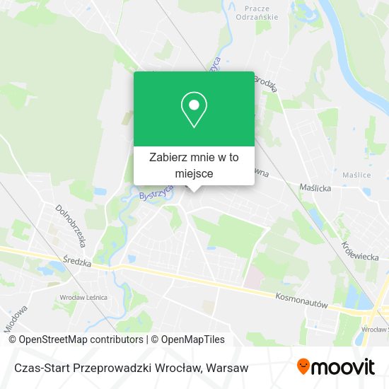 Mapa Czas-Start Przeprowadzki Wrocław