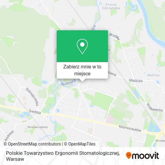 Mapa Polskie Towarzystwo Ergonomii Stomatologicznej