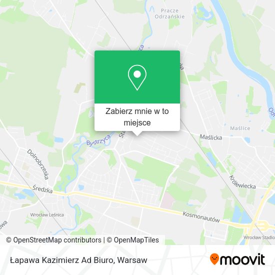 Mapa Łapawa Kazimierz Ad Biuro