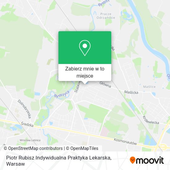 Mapa Piotr Rubisz Indywidualna Praktyka Lekarska