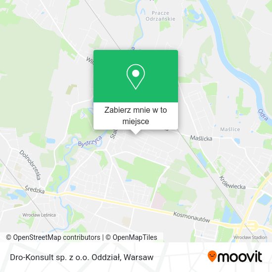 Mapa Dro-Konsult sp. z o.o. Oddział