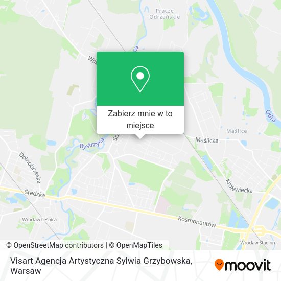 Mapa Visart Agencja Artystyczna Sylwia Grzybowska