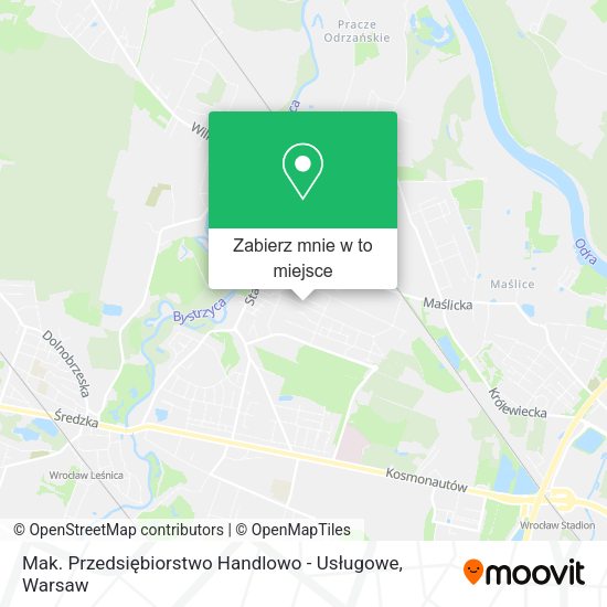 Mapa Mak. Przedsiębiorstwo Handlowo - Usługowe