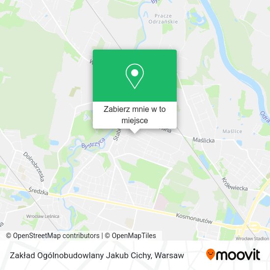 Mapa Zakład Ogólnobudowlany Jakub Cichy