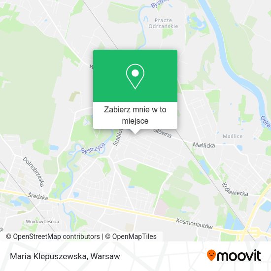 Mapa Maria Klepuszewska