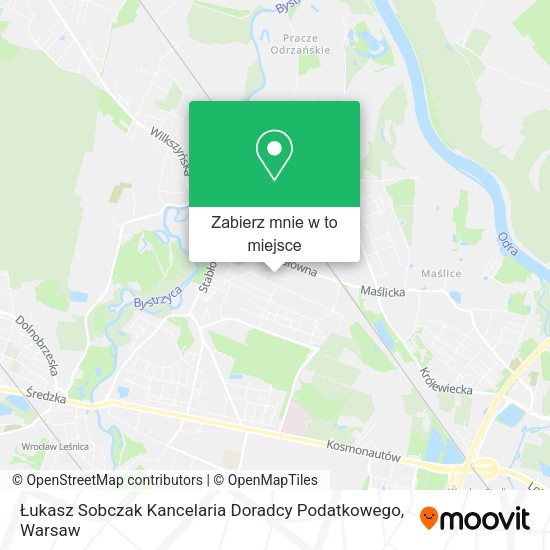 Mapa Łukasz Sobczak Kancelaria Doradcy Podatkowego