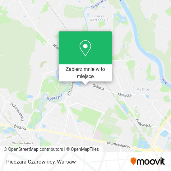 Mapa Pieczara Czarownicy