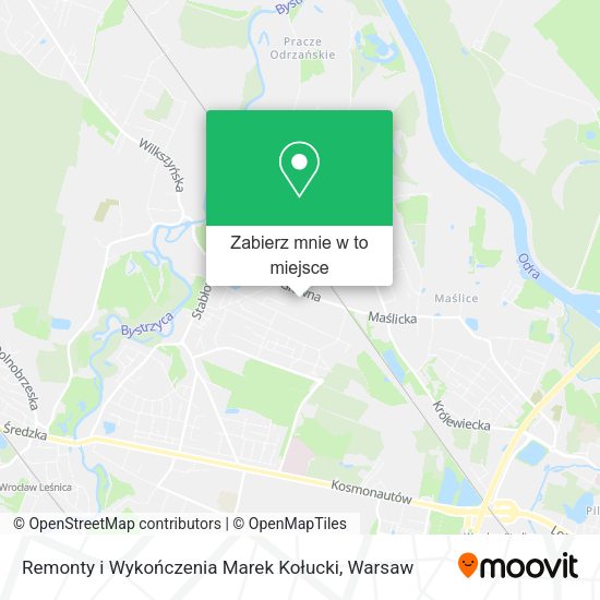 Mapa Remonty i Wykończenia Marek Kołucki