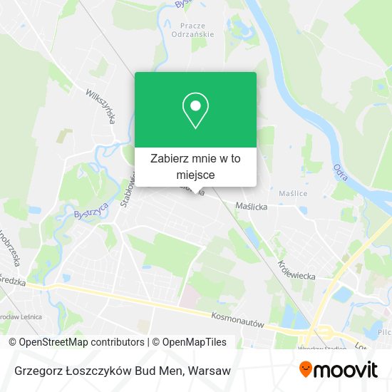 Mapa Grzegorz Łoszczyków Bud Men