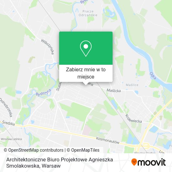 Mapa Architektoniczne Biuro Projektowe Agnieszka Smolakowska