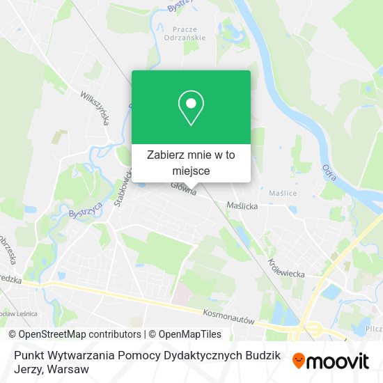 Mapa Punkt Wytwarzania Pomocy Dydaktycznych Budzik Jerzy